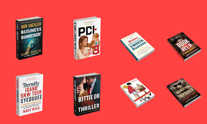 create 3d book cover mockup