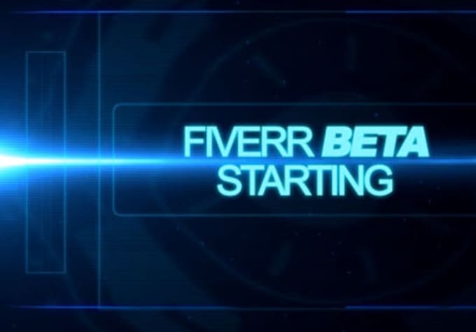create this tech intro in HD