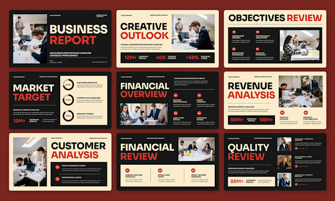 redesign improve power point presentation or google slide