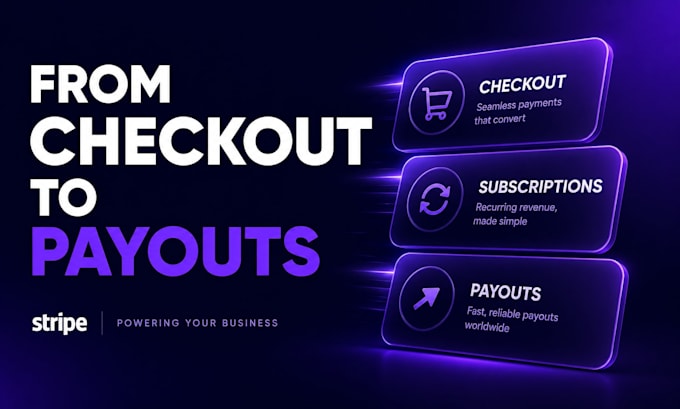integrate stripe payments, subscriptions and connect payouts