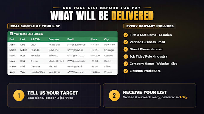 build a shopify store owner email list verified for good price