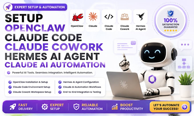 setup openclaw claude code claude cowork hermes ai agent claude ai automation