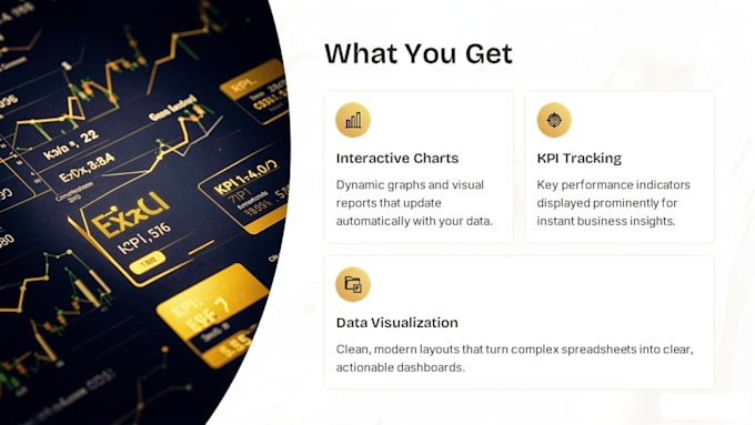 create a professional excel financial dashboard