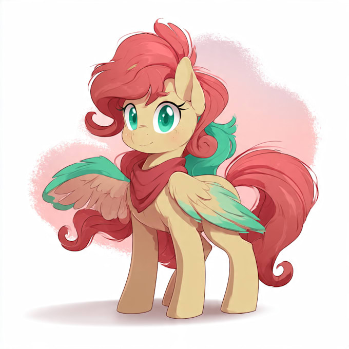 draw mlp character or your pony oc illustration