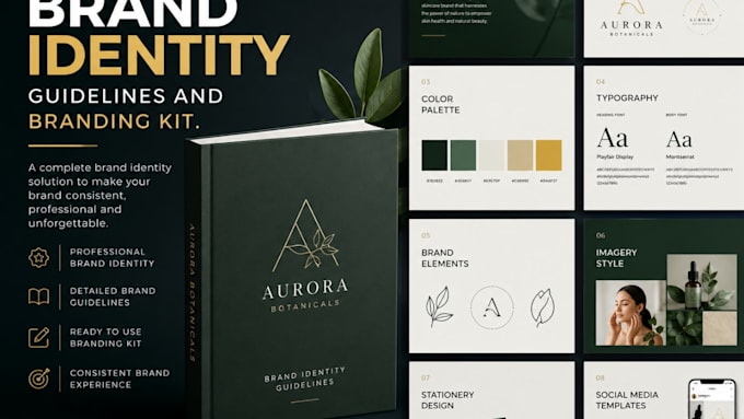 do brand identity guidelines and branding kit