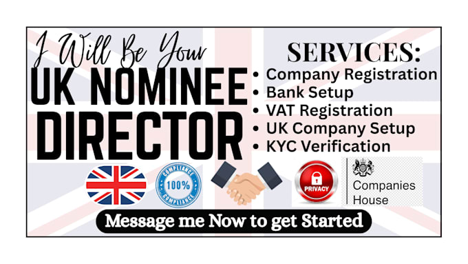 provide nominee director services for your UK company