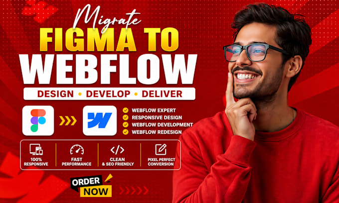 migrate figma to webflow, webflow expert, responsive webflow, webflow redesign