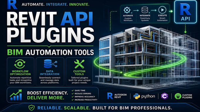 develop revit API plugins and bim workflow automation