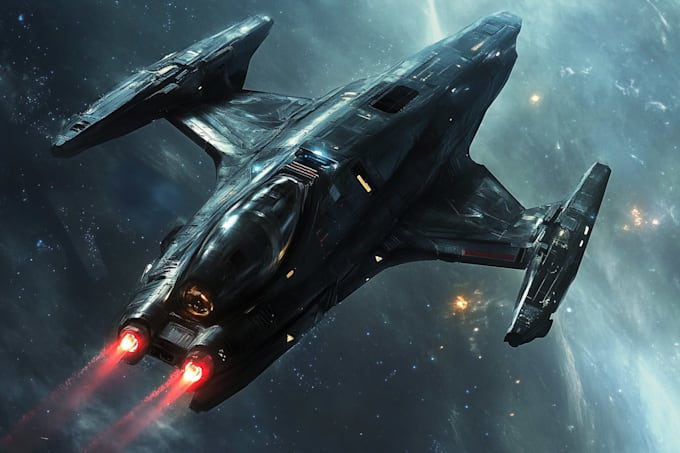 do sci fi spaceship design