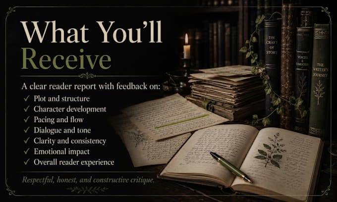 beta read your novel with honest psychological feedback