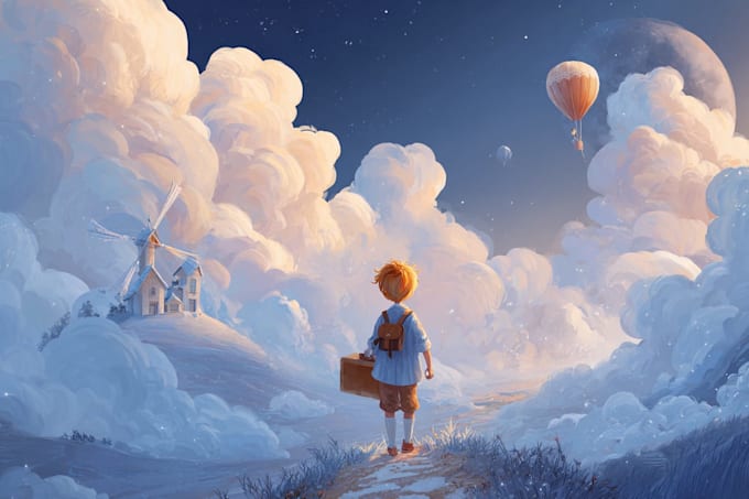 create professional children story book covers