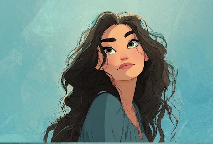 design yourself a disney cartoon portrait