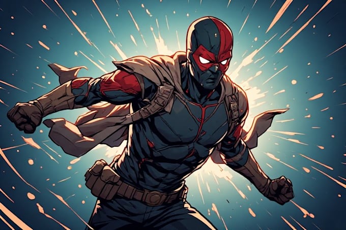 character design in comic style