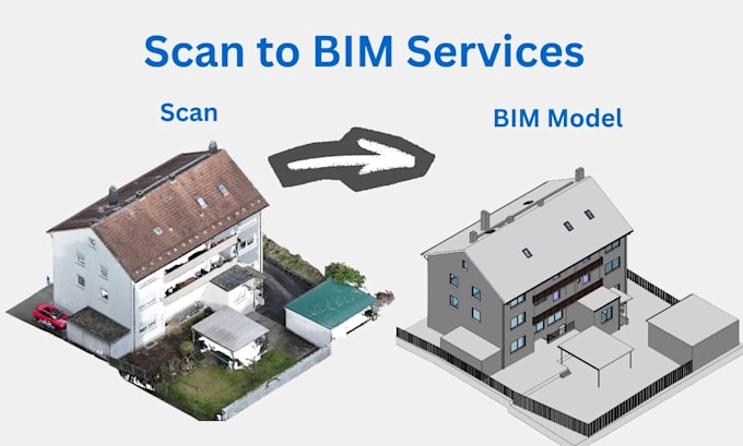 provide point cloud to revit and scan to bim services