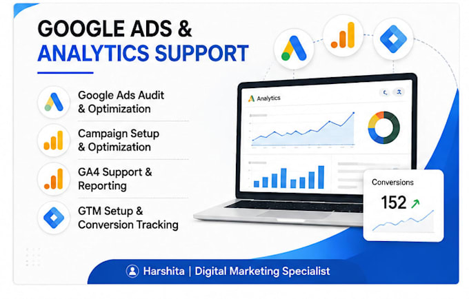 optimize google ads, gbp, ga4 and GTM tracking