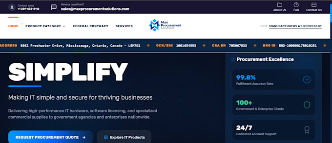 design a outclass landing page for your business