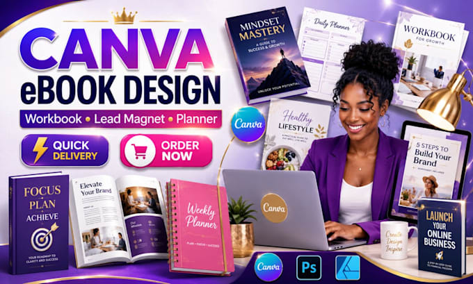 canva workbook design canva ebook design canva book layout design lead magnet