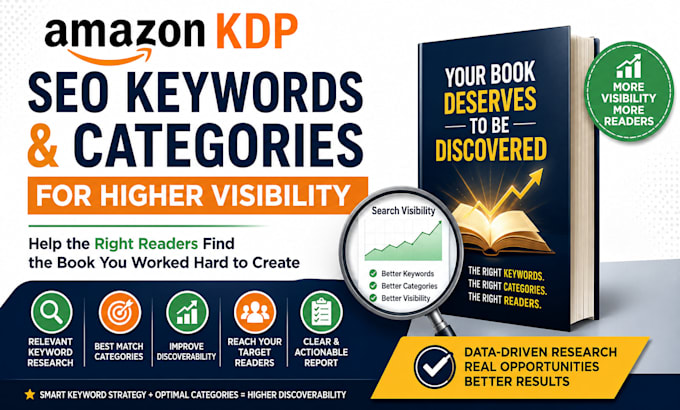 optimize amazon KDP SEO keywords and categories for higher visibility