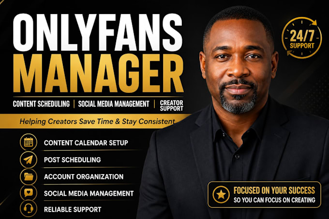 be your onlyfans manager content scheduler and social media manager