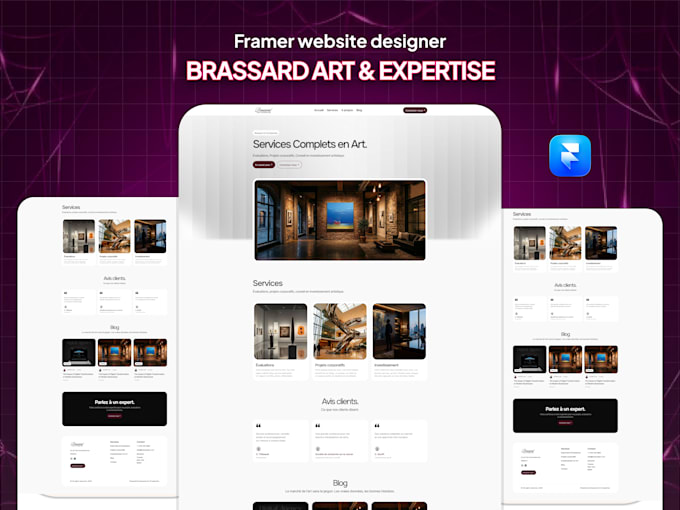 high converting framer website for saas and ai startups