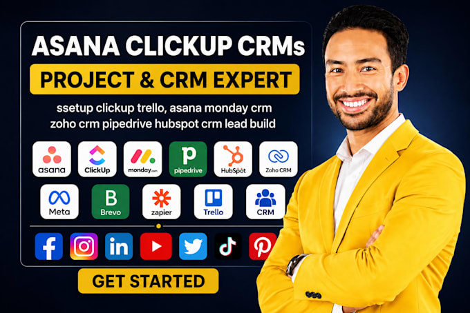 do automate and customize gohighlevel clickup airtable asana trello