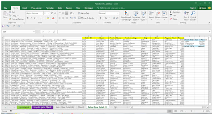 do excel data cleaning, formatting, and prepare analysis ready datasets