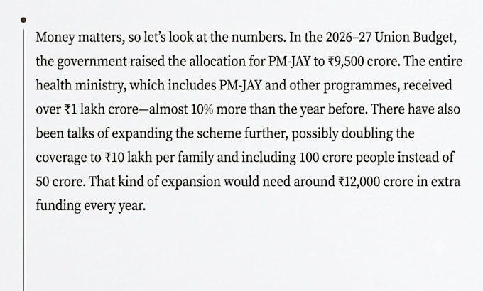 public policy, government schemes and governance content