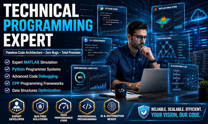 be your expert matlab simulation and python programmer for code