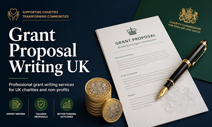 write a compelling UK charity grant proposal to secure funding fast