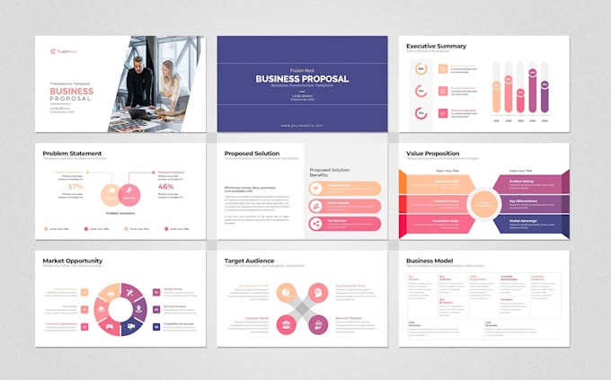 design or redesign professional pitch deck that gets funded