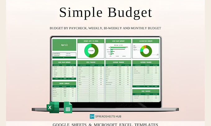 design editable google sheets, excel spreadsheet, excel vba or invoice templates