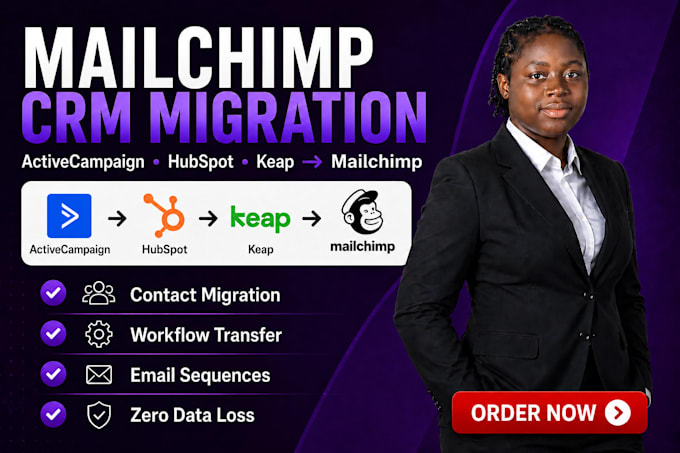 setup freshsales keap activecampaign mailchimp klaviyo