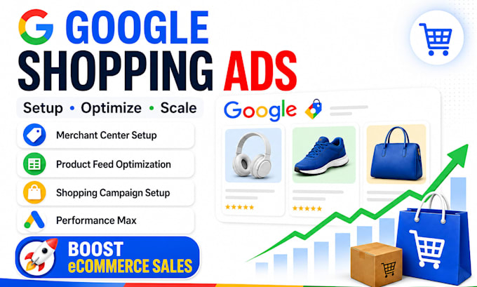 setup google shopping ads and merchant center for ecommerce