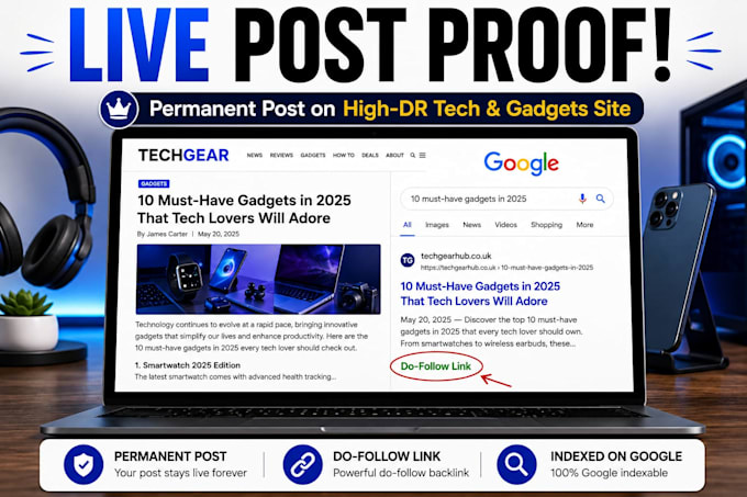 do high da DR tech and gadgets guest posting