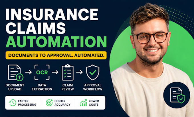 automate insurance cl insurance claim document processing and approval workflows