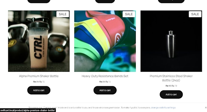 build a fully functional woocommerce online store or shopping website