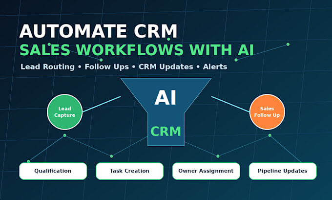 build ai workflows for hubspot or salesforce