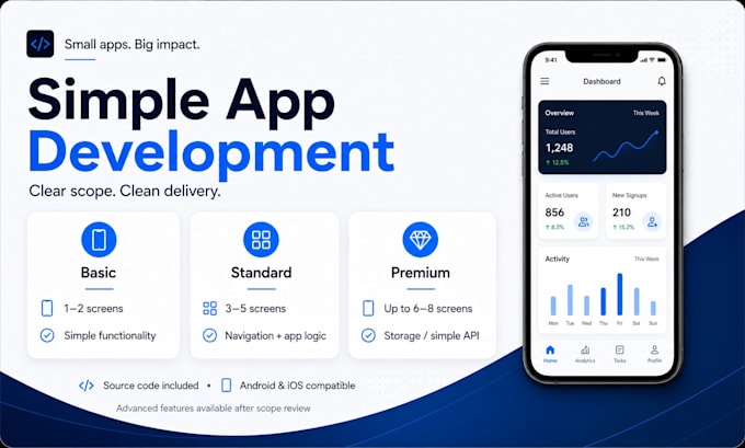build a small react native expo mobile app