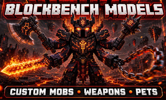 make high quality models in blockbench