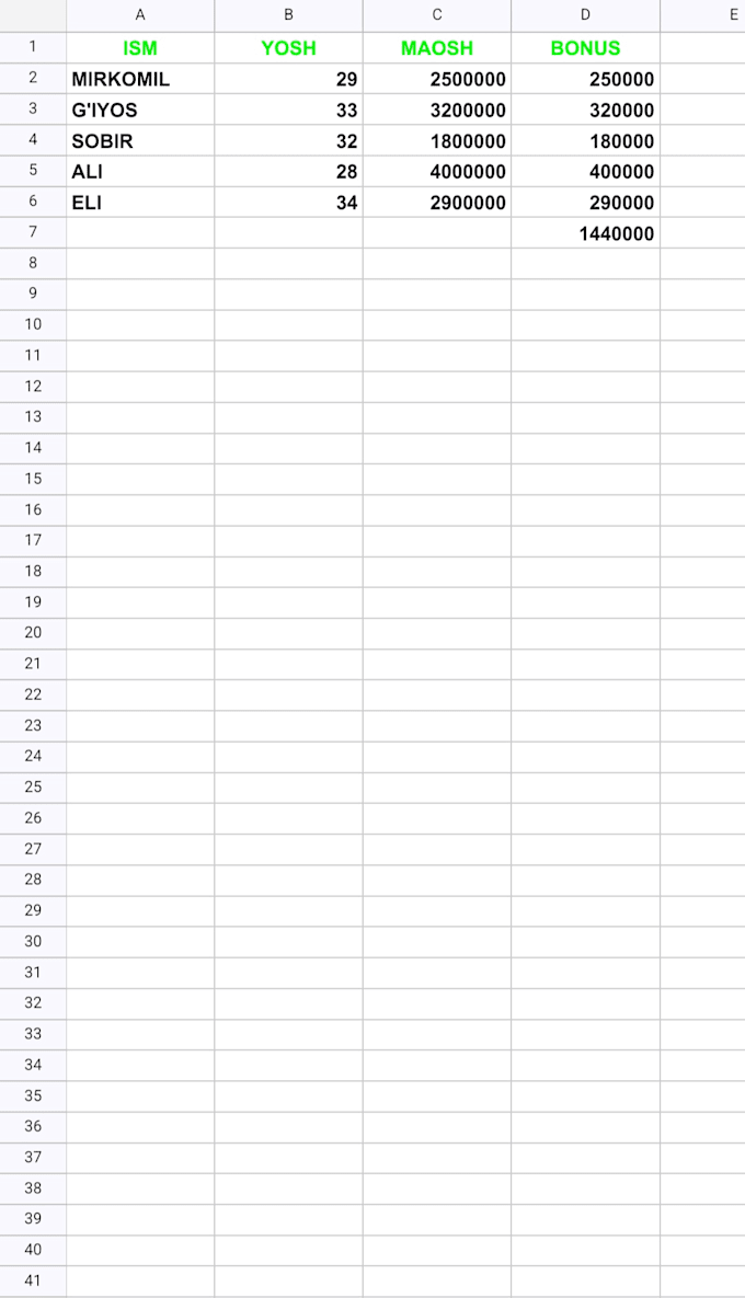 do data entry and web research using google sheets