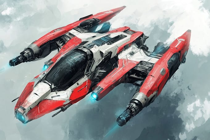 do sci fi spaceship design
