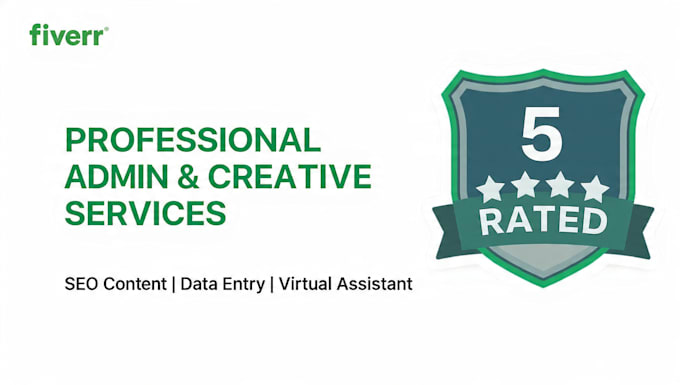 provide professional data entry and content writing services