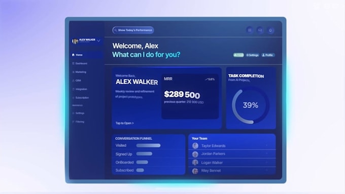 create custom UI UX animation for your saas product