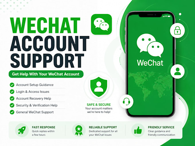 help with wechat setup and troubleshooting worldwide