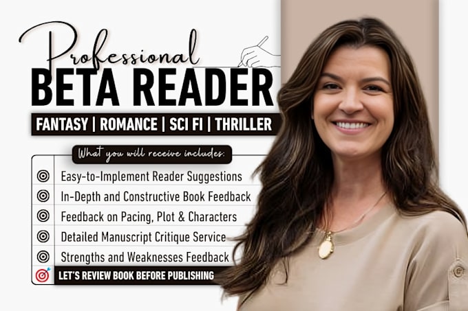 beta read romance beta reader fantasy thriller beta reader sci fi beta reader