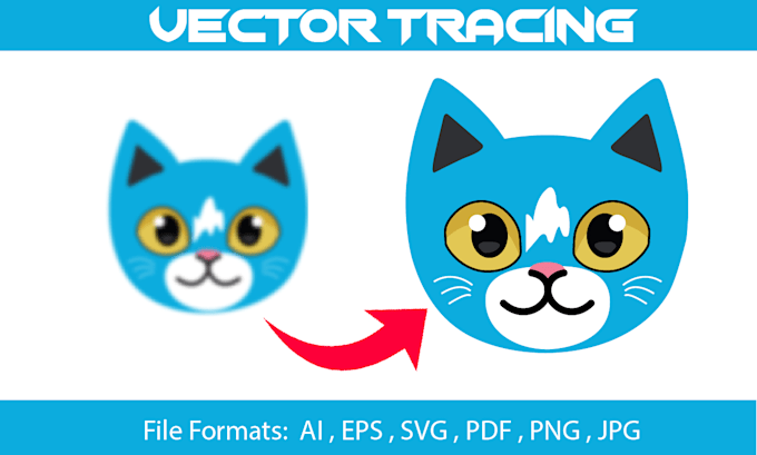 professionally vector trace, recreate logo in vector