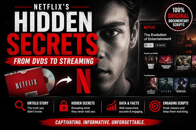 engaging faceless youtube documentary scripts