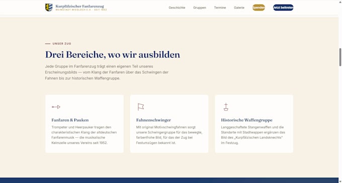 create an profesional website, just give me your idea