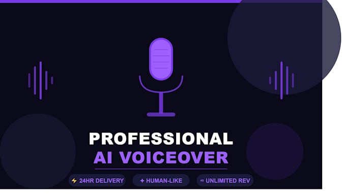 create a natural ai voiceover for your audiobook, video or podcast in 24