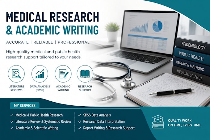 do medical research and academic writing